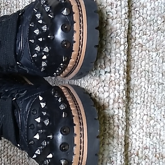 Sam Edelman Women's Studded Combat Fashion Boots - Sz 8 NWOB - Picture 9 of 13